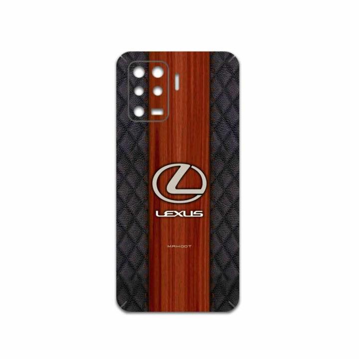 برچسب پوششی ماهوت مدل Lexus-Logo مناسب برای گوشی موبایل اپو A94 4G MAHOOT Lexus-Logo Cover Sticker for Oppo A94 4G